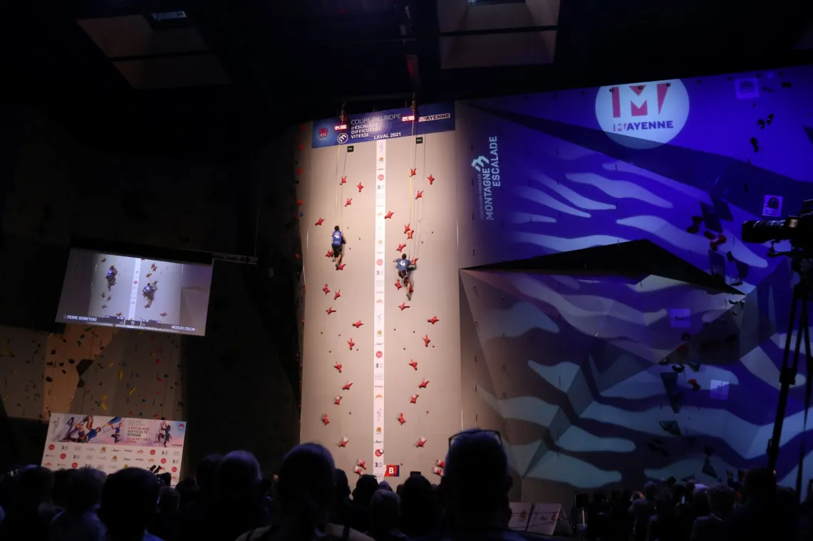 Mur de vitesse, escalade de vitesse